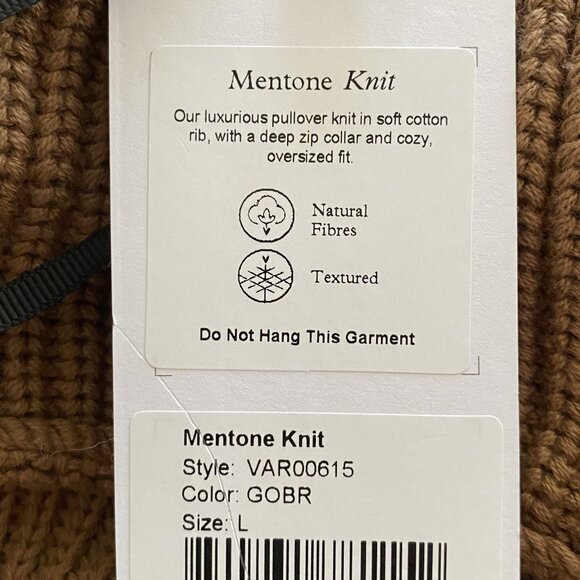 Varley Mentone Half-Zip Knit Pullover NWT - Picture 9 of 9